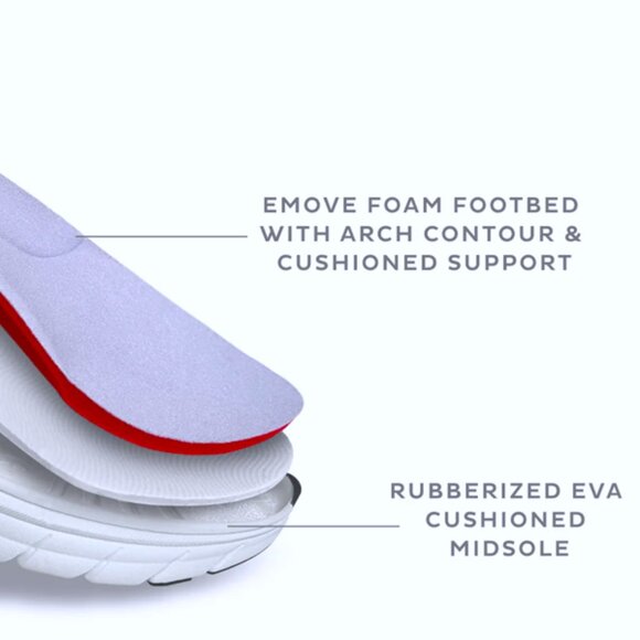 NIB Women's Easy Spirit Walking Shoe Sneaker Purple/Pink/Black- Size 7 Wide NEW - Picture 16 of 16